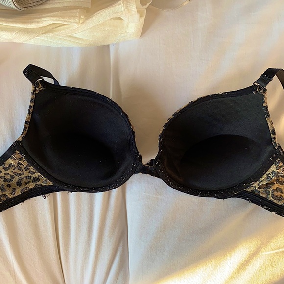 La Senza Leopard Print Push Up Bra - Picture 2 of 2